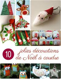 Sortez les ciseaux, la colle, le papier de couleur et réalisez. 10 Nouveaux Ornements De Noel A Coudre Petit Citron
