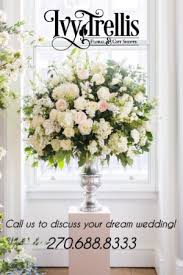 Please note these wedding planners will also travel to baskett, henderson, inglefield, newburgh, chandler, spottsville, reed, wadesville. Custom Wedding Flowers Decor In Owensboro Ky Ivy Trellis Floral