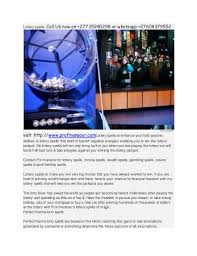 Dream of winning big money. Billionaire Lottery Money Riches Winning Spells Call 27735980298