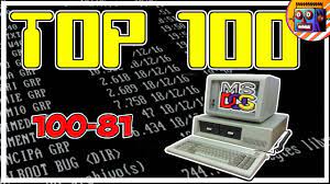 Top de juegos pc calculado diariamente con el tráfico de 3djuegos con un año de antigüedad máxima por. Top 100 Mejores Juegos De Ms Dos De La Historia 80 61 Para El Pc Classic Youtube