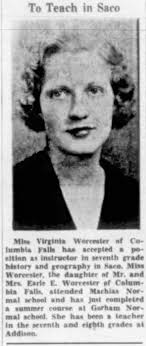 Virginia Carleton Worcester Mingo (1917-2000)
