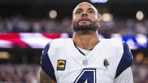 Dak Prescott during a Dallas Cowboys game