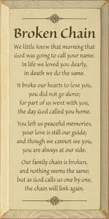 Broken Chain Sign Grieving Quotes Grief Quotes Quotes