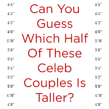 This quiz will be about married celebrity couples. Only Someone Obsessed With Celeb Couples Can Guess Who S Taller