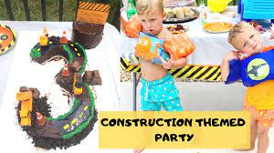 Check spelling or type a new query. Construction Theme 3 Year Old Birthday Party Youtube