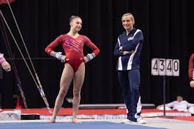 At the 2021 tokyo olympics. Usa Artistic Gymnast Girl Grace Mccallum Gymnastics Photos Gymnastics Girls Artistic Gymnastics