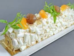 Buche Mont Blanc Marron Clementine Recette Recettes De Boissons Alimentation Recettes De Cuisine