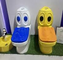 Prodotto personalizzato per bambini di alta qualità scuola materna bambini  Color cartone bagno bagno un pezzo per bambini toilette