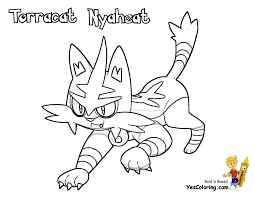 Pokemon coloring litten â from the thousands of photographs online. Famous Ideas 43 Pokemon Colouring Pages Incineroar