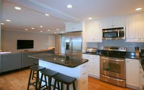 traditional narrow kitchen island