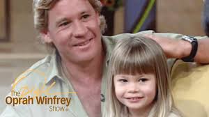 The young mother asked the 911 dispatcher i've got two guns in my hand, is it okay to shoot him if he comes in this door? Steve Irwin S Daughter Brings Her Baby Python On The Oprah Show The Oprah Winfrey Show Own Youtube