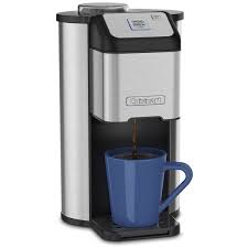 Those who are fond of drip coffee makers know it's worth. Cuisinart Dgb 1 Single Cup Grind Brew Coffeemaker Amazon In
