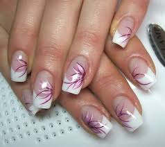 See more ideas about nail polish flowers, nail polish, nail polish jewelry. Nageldesign Galerie French Nail Designs Flower Nails Nail Art