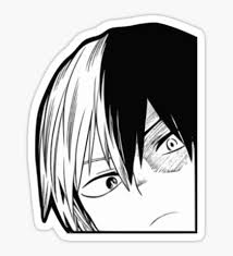 Black And White Manga Stickers N3za Shop Redbubble In 2020 Anime Stickers Kawaii Stickers Aesthetic Stickers