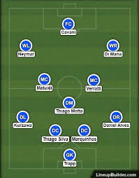 Jogo do psg escalação : Linha Tatica Como Pode Jogar O Psg De Neymar Linha Esportiva