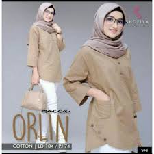 Maybe you would like to learn more about one of these? Beli Orlin Shofiya Polos Aksen Kancing Model Sepanjang Masa Atasan Wanita Masakini Blouse Model Terbaru Seetracker Indonesia