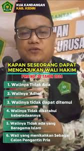 Requirements for Submitting a Marriage Guardian Application || Kandangan  Religious Affairs Office