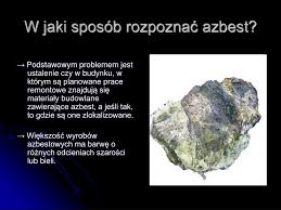 Deszcze wymywają z nich bowiem spoiwo cementowe, przez co wiązki włókien azbestu zostają odsłonięte, rozszczepiają się i uwalniają do środowiska. Ppt Azbest Powerpoint Presentation Free Download Id 3759614