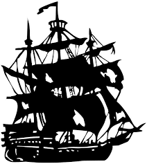 Pirate Ship Black Sail Pirate Ship Ship Silhouette Pirates