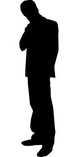 Free Image On Pixabay Black Man Thinking Silhouette Silhouette Silhouette Images Silhouette People