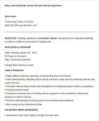 Practical experience in management gained through several university projects, which involved coordinating tasks between different team 4 sections to replace work experience with examples. Teacher Resume Sample 37 Free Word Pdf Documents Download Free Premium Templates