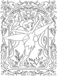 The kids will love these free printable tinker bell coloring pages. Tinker Bell Coloring Pages Cartoons Tinkerbell Disney For Adults Printable 2020 6687 Coloring4free Coloring4free Com