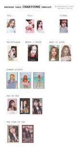 Dahyun Chaeyoung Tzuyu Preorder Card Templates Trading Card Template Seasons Greetings Card Photocard