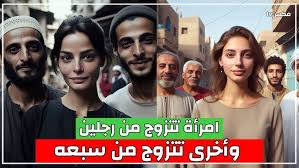 مصرية تجمع بين 7 أزواج وأخرى تعيش مع زوجين في منزل واحد - تعدد الأزواج في  الدول العربية !!