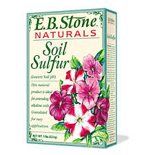 Most garden nurseries sell garden sulfur in the area with compost or fertilizers. E B Stone Soil Sulfur Garden Lawn Plant Nutrients 5lb Bag Mission Hills Nursery