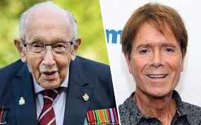 Sir Cliff Richard shares one of the last photos of Captain Sir Tom Moore  from their Barbados holiday