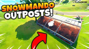 Для просмотра онлайн кликните на видео ⤵. Fortnite Snowmando Outposts All Locations Visit Different Snowmando Outposts Operation Snowdown Youtube