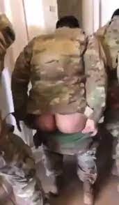 Straight military porn
