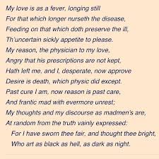 One Of My Absolute Favorites Of Shakespeare S Sonnets Sonnet Cxlvii 147 Shakespeare Sonnets Sonnets Cool Words