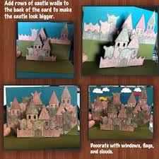 This is a blast to make and so fun to receive. Flying Dragon Castle Card My Messy Craft Room