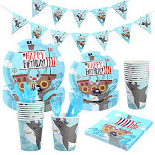 Conclusion for unforgettable under the sea themed party ideas: Shark Party Supplies Set 81pcs Shark Birthday Decorations Shark Party Bundle Shark Disposable Tableware For Ocean Theme Birthday Party Walmart Com Walmart Com