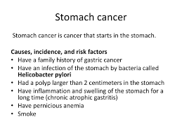 At 34 years old, my right breast was larger than my left. Stomach Cancer Ppt Download