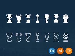 Who are the greatest africans to have won the spanish top flight? Football Trophies Sketch Freebie Download Free Resource For Sketch Sketch App Sources