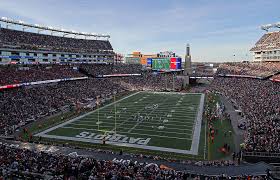 General view of gillette stadium during the game between the pittsburgh steelers and the new england patriots on september 9, 2002 at gillette. New England Patriots Sport Photography Juergen Roth