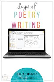 Digital Poetry Writing Templates And Journal Distance Learning Digital Poetry Poetry Activities Writing Poetry