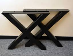 Check spelling or type a new query. Heavy Duty Metal X Style Table Legs Kitchen Dining Room Tables