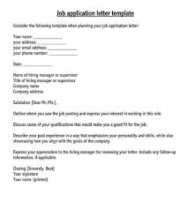 A job application letter is also known as a cover letter, which is usually attached with your resume when applying for a job. How To Write A Job Application Letter 24 Sample Letters Examples