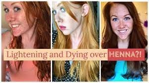 Does henna hair dye work well for all hair types? Lightening And Dying Over Henna Vitamin C And Dandruff Shampoo Youtube