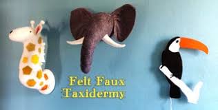 Looking for something different to hang on your wall? Felt Faux Taxidermy Heads 7 Steps With Pictures Instructables