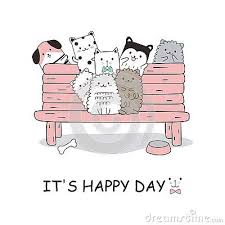 Cute Animal Cartoon Sketch Sitting In Chair This Is Perfect For Children Can Be Used As Invitation Birthday Par Cartoon Sketches Cute Doodles Cartoon Animals