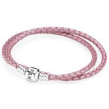 De pandora bedels voor deze armbanden zijn verkrijgbaar in verschillende materialen. Pandora Zweifaches Lederarmband 590705cmp D2 Rosa 38 Cm Galeria Karstadt Kaufhof