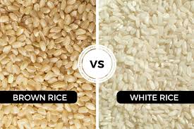 Brown basmati rice , grown in south asia, gets longer, not fatter, when cooked and develops a firm, dry consistency, making it perfect for biryanis and pilafs. Brown Rice Vs White Rice What Are The Differences