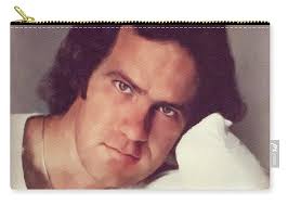 Dave Loggins, Music Legend Zip Pouch by Esoterica Art Agency