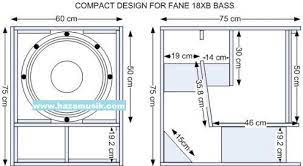 Desain Skema Box Speaker Mini Scoop Ukuran 18inch Haza Musik Subwoofer Box Design Subwoofer Box Speaker Box Design