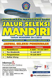 800 x 600 · jpeg. Politeknik Negeri Malang Revisi Jadwal Jalur Mandiri Facebook