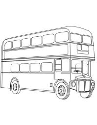 Free printable london coloring pages. London Double Decker Bus Coloring Page Download Free London Coloring Home